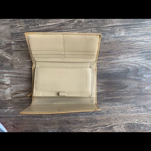 Authentic Coach wallet with checkbook insert - Picture 2 of 5